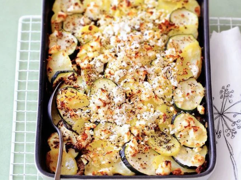 Italiaanse aardappelschotel